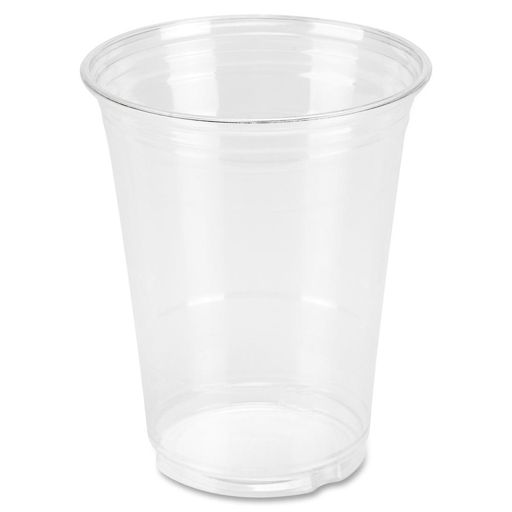 Genuine Joe 16 oz Clear Plastic Cups - 25 / Pack - 20 / Carton - Clear - Plastic - Cold Drink, Beverage