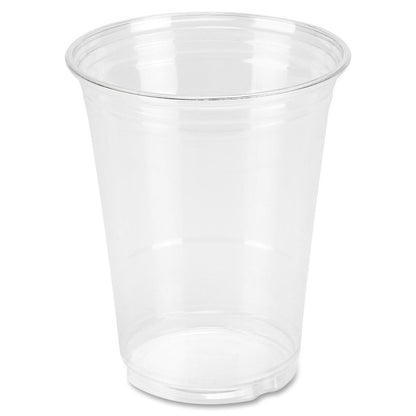 Genuine Joe 16 oz Clear Plastic Cups - 25 / Pack - 20 / Carton - Clear - Plastic - Cold Drink, Beverage
