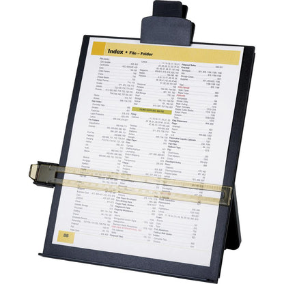 Business Source Easel Copy Holder - 1 Each - Black
