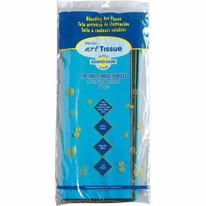 Spectra Art Tissue Paper Assortment - 20" x 30" - Assorted - 100 - 100 / Pack