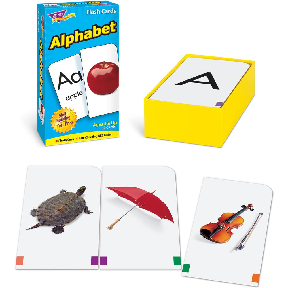 Trend Alphabet Flash Cards - Educational - 1 Each