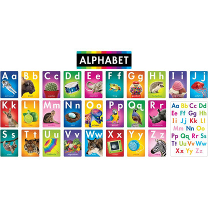 Trend ABC Photo Fun Learning Set - Learning Theme/Subject - Durable, Reusable, Sturdy - Multi - 1 Each