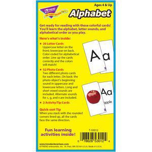 Trend Alphabet Flash Cards - Educational - 1 Each