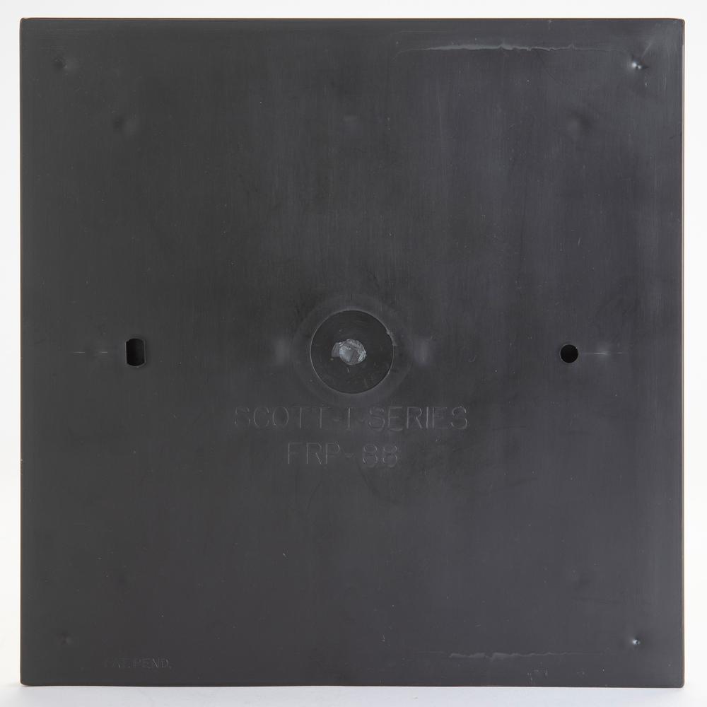 Lorell Men's Restroom Sign - 1 Each - Men, Toilette Men Print/Message - 8" Width x 8" Height - Square Shape - Surface-mountable - Easy Readability, Injection-molded - Restroom, Architectural - Plastic