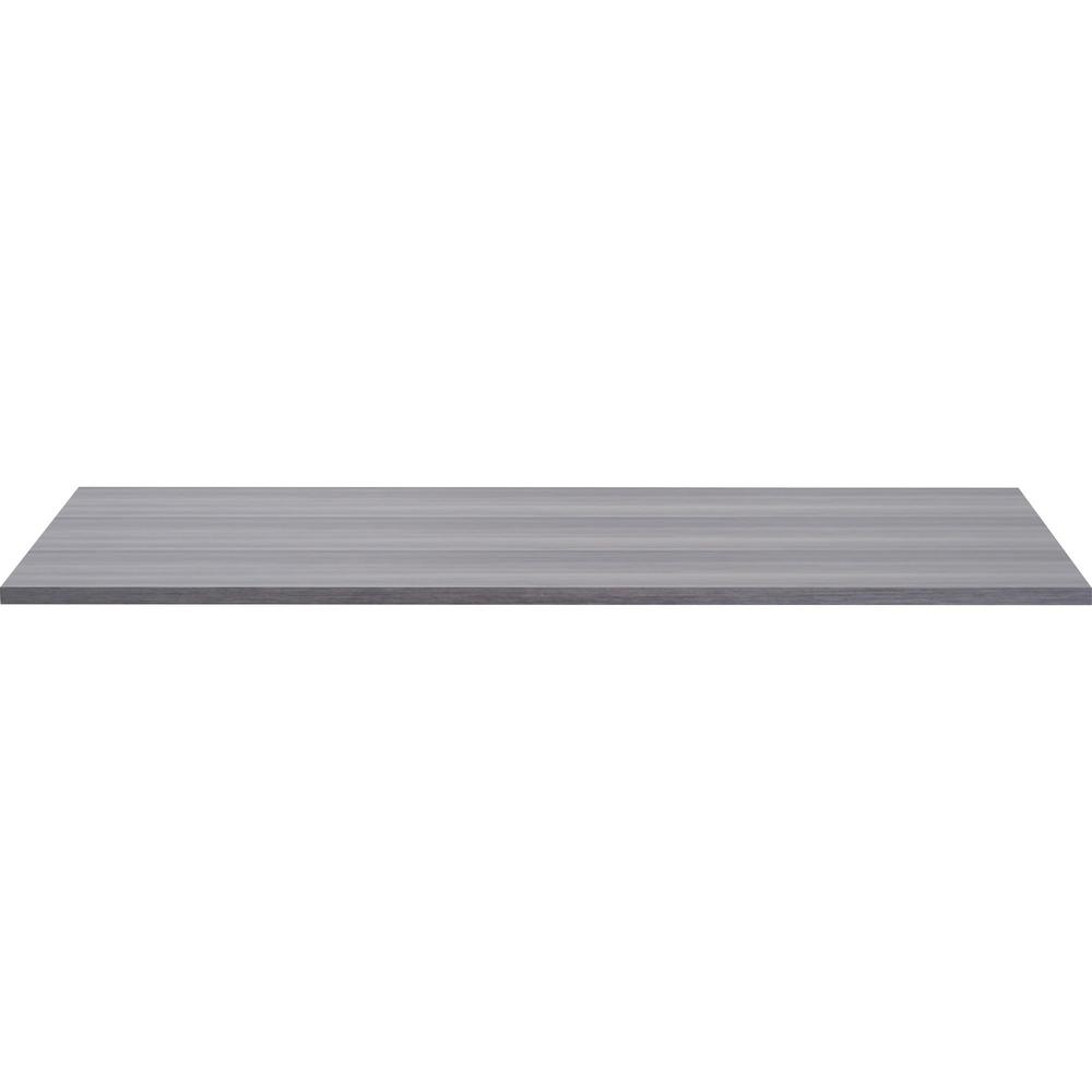 Lorell Revelance Conference Rectangular Tabletop - 59.9" x 47.3" x 1" x 1" - Material: Laminate - Finish: Weathered Charcoal