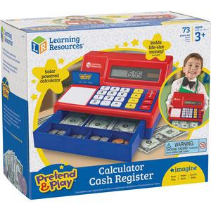 Pretend & Play Pretend Calculator/Cash Register - Theme/Subject: Learning - Skill Learning: Imagination, Money, Mathematics - 3-8 Year