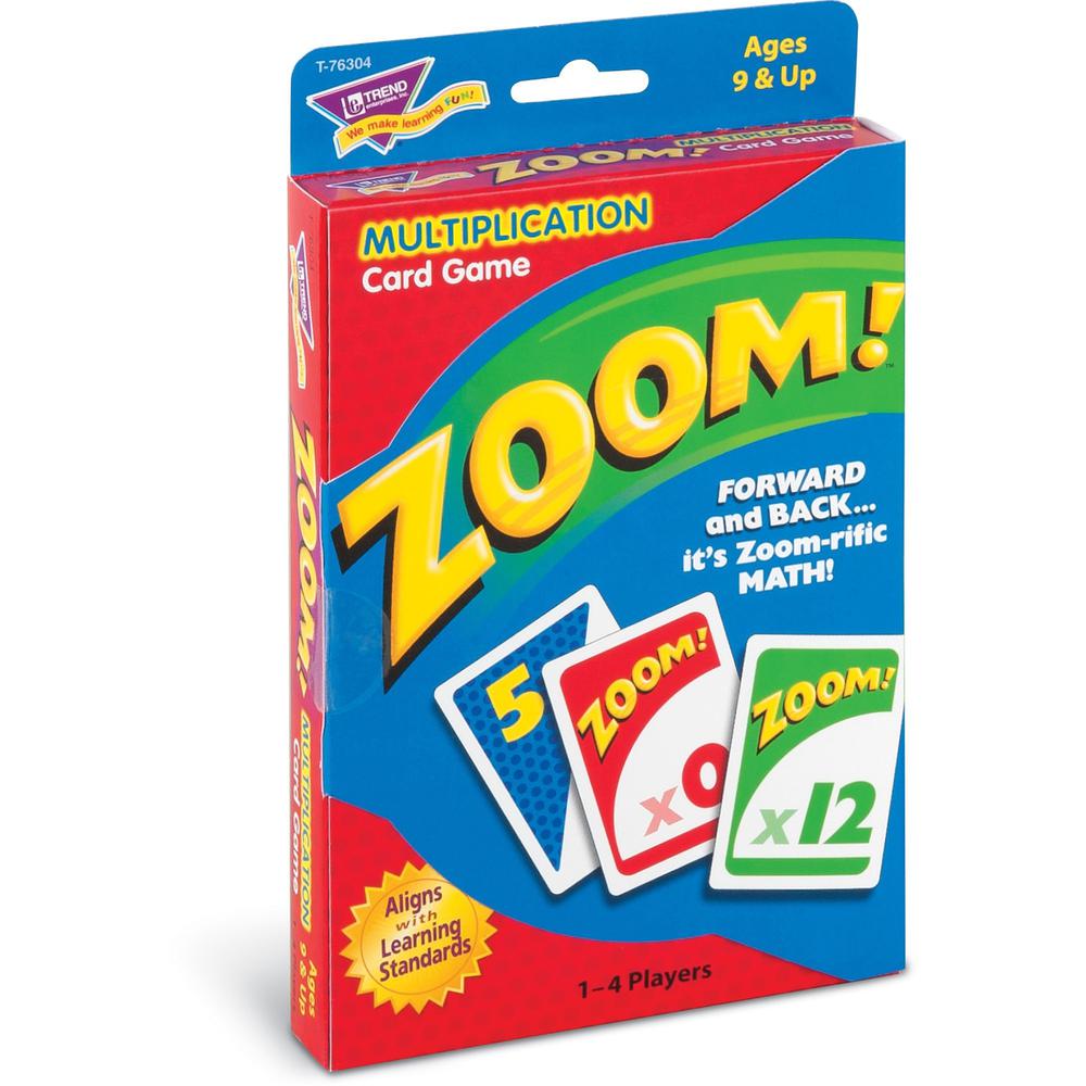 Trend Zoom Multiplication Learning Game - Educational - 1 to 4 Players - 1 Each