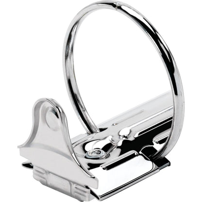 Business Source Round-ring View Binder - 3" Binder Capacity - Letter - 8 1/2" x 11" Sheet Size - 625 Sheet Capacity - Round Ring Fastener(s) - 2 Internal Pocket(s) - Polypropylene, Chipboard, Board -