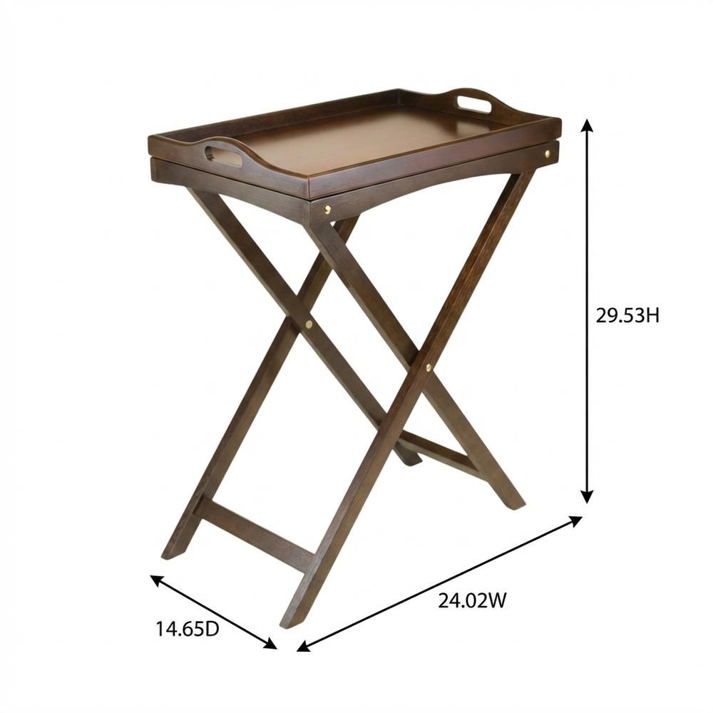 Natural, Tray Table, Removable Tray Top, Quality Build