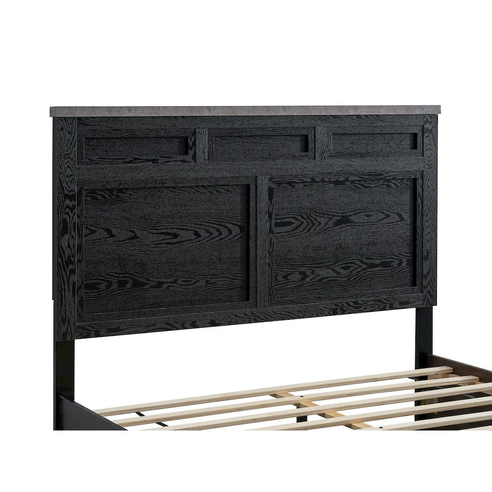 Glory Furniture Nick King Bed, Black