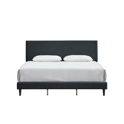 Baron King Size Platform Bed, Black