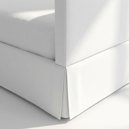 White Full Headboard with Casual Style Frame Construction and Durable Build