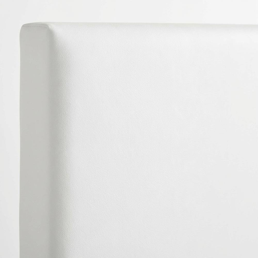 White King Headboard with Casual Design and Sturdy Frame Construction
