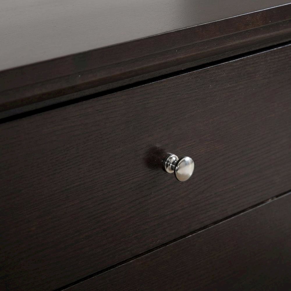 Espresso Nightstand with Transitional Design and Sturdy Construction