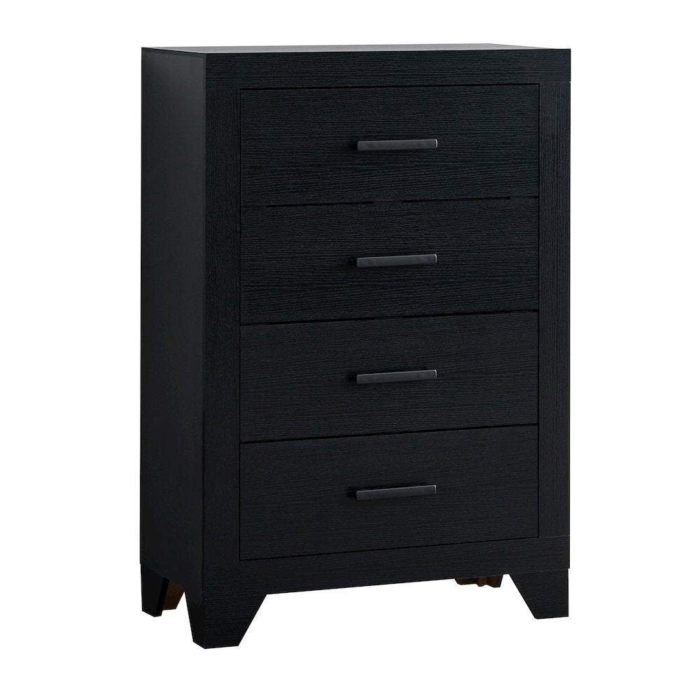 5 Drawer Chest of Drawers with Dovetail Drawers, Modern Dresser for Bedroom