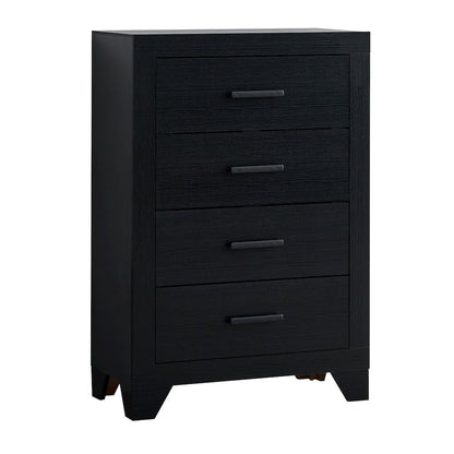 5 Drawer Chest of Drawers with Dovetail Drawers, Modern Dresser for Bedroom