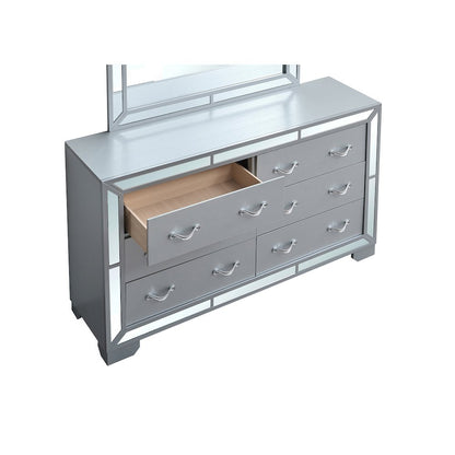 Glory Furniture Murry Dresser, Silver Color
