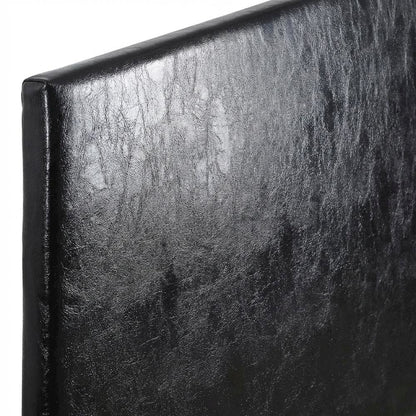 Black King Headboard with Casual Style Frame Construction and Durable Build