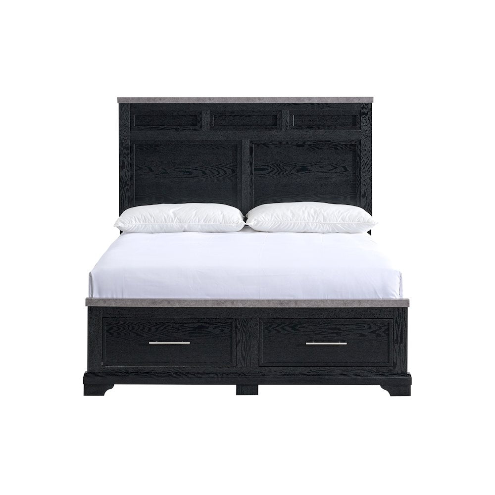 Glory Furniture Nick King Bed, Black