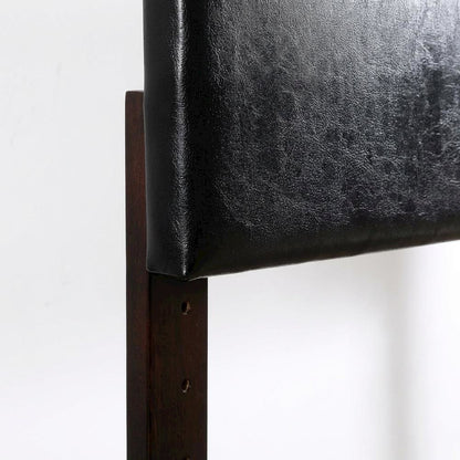 Black King Headboard with Casual Style Frame Construction and Durable Build