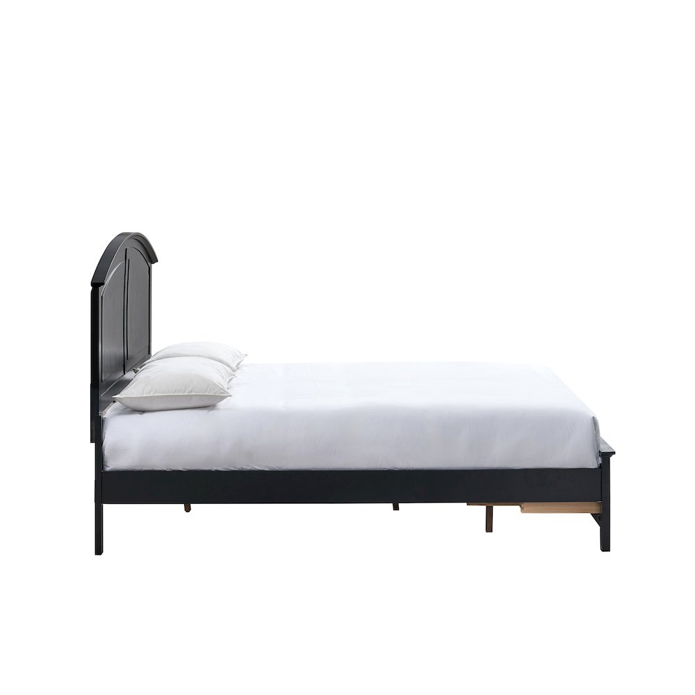 Glory Furniture Hammond King Bed, Black Color