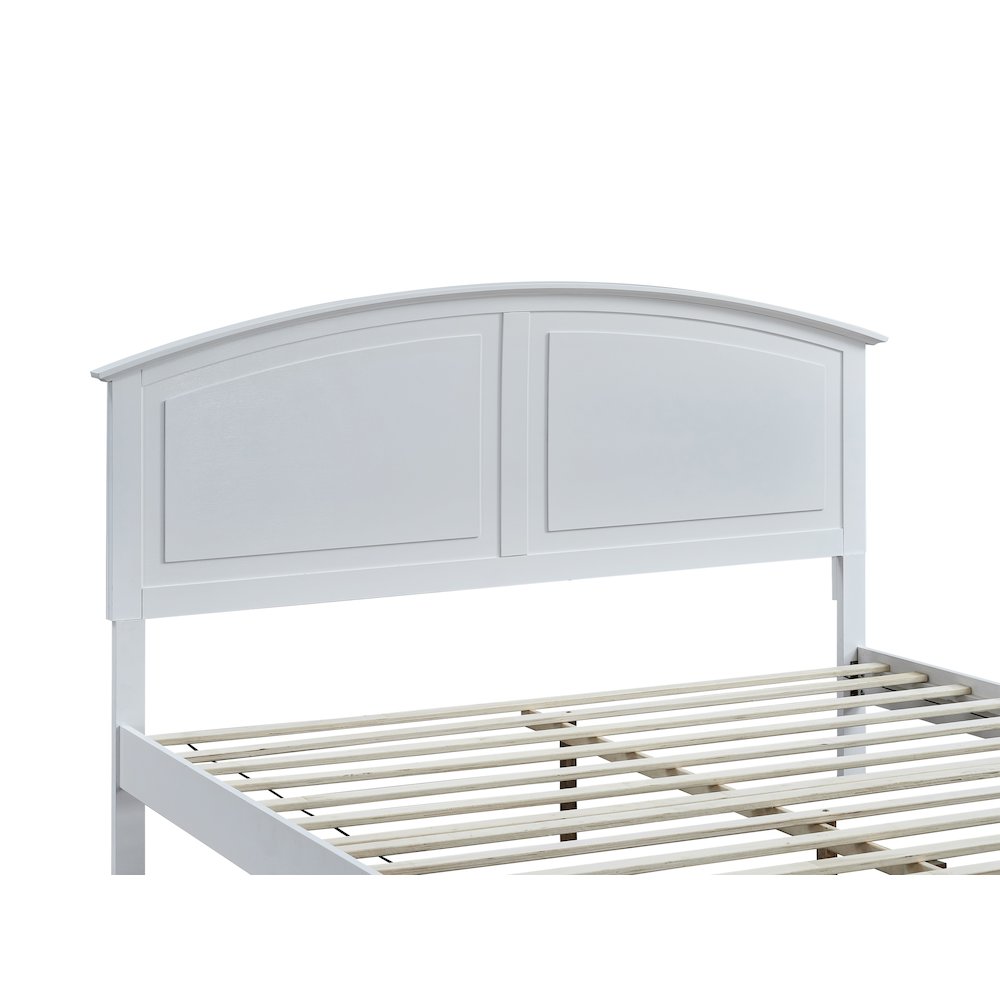 Glory Furniture Hammond King Bed, White Color