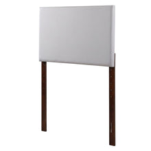 Light Gray Twin Headboard with Casual Design and Sturdy Frame Construction
