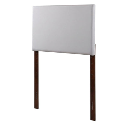 Light Gray Twin Headboard with Casual Design and Sturdy Frame Construction