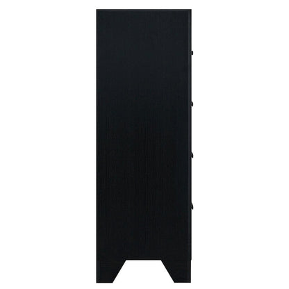 5 Drawer Chest of Drawers with Dovetail Drawers, Modern Dresser for Bedroom