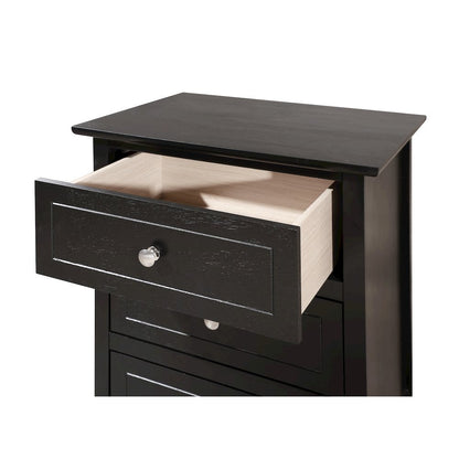 Nightstand with 3 Storage Drawers for Bedroom Organization