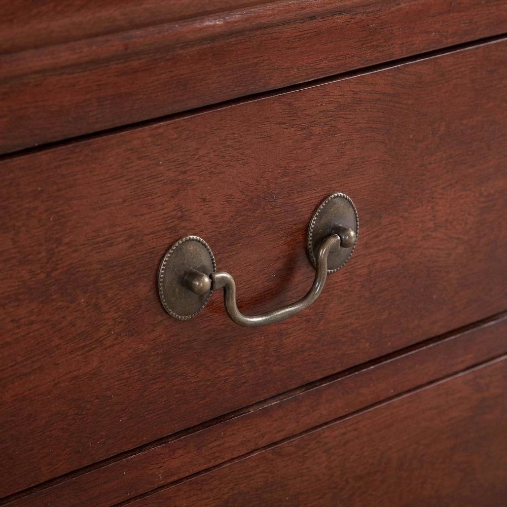 Cherry Nightstand with Traditional Design and Sturdy Construction