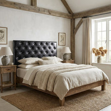 Black King Headboard with Casual Style Frame Construction and Durable Build