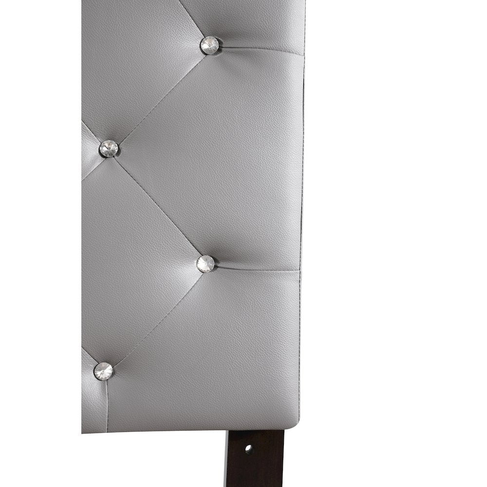 Glory Furniture Super Nova Full Headboard in Light Grey Color