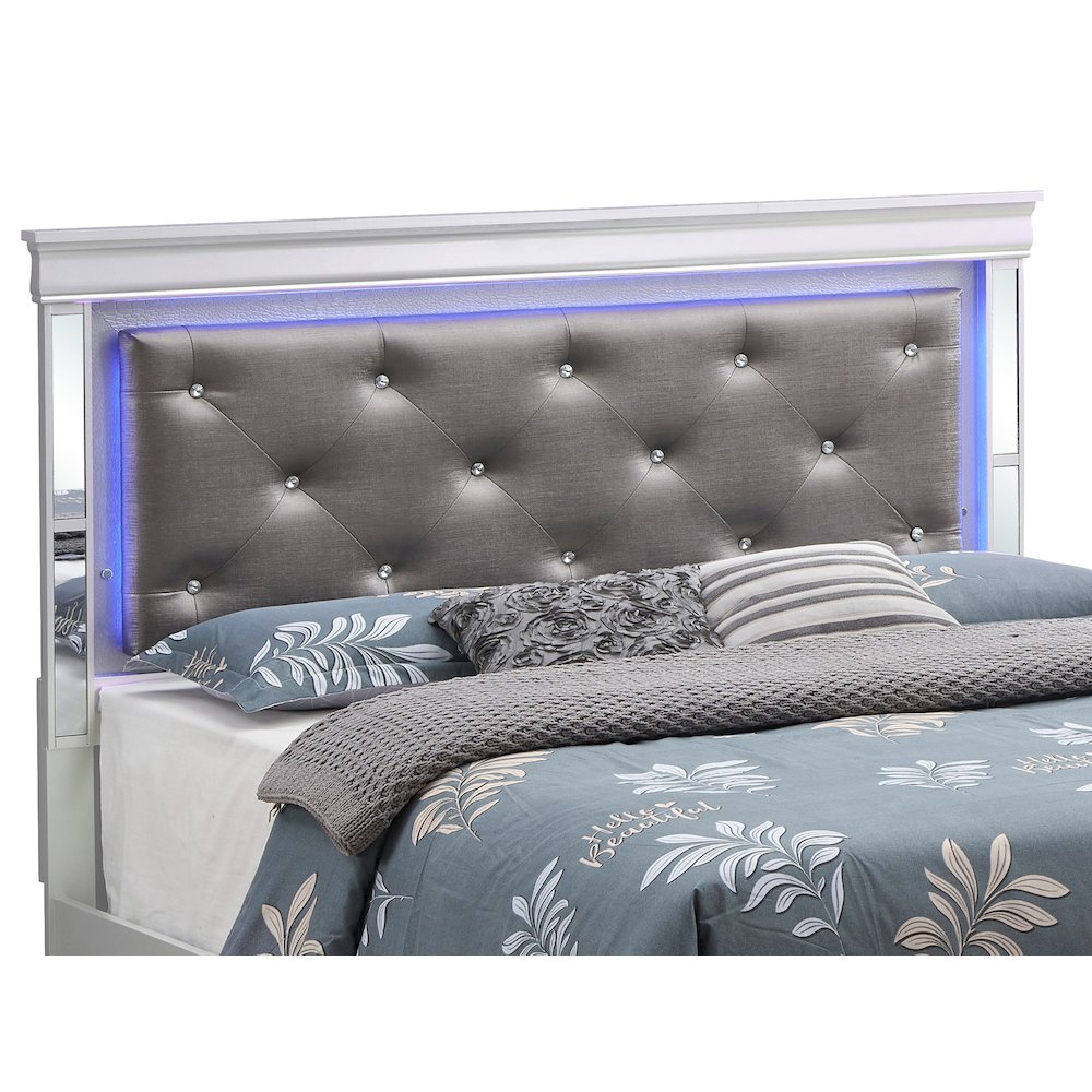 Glory Furniture Verona King Bed in Champagne Color