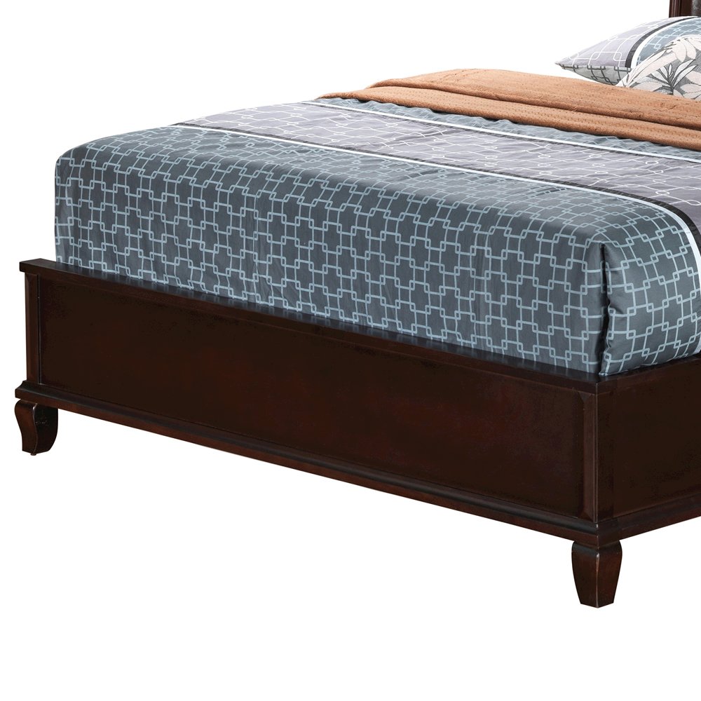 Glory Furniture Triton King Bed in Cappuccino Color