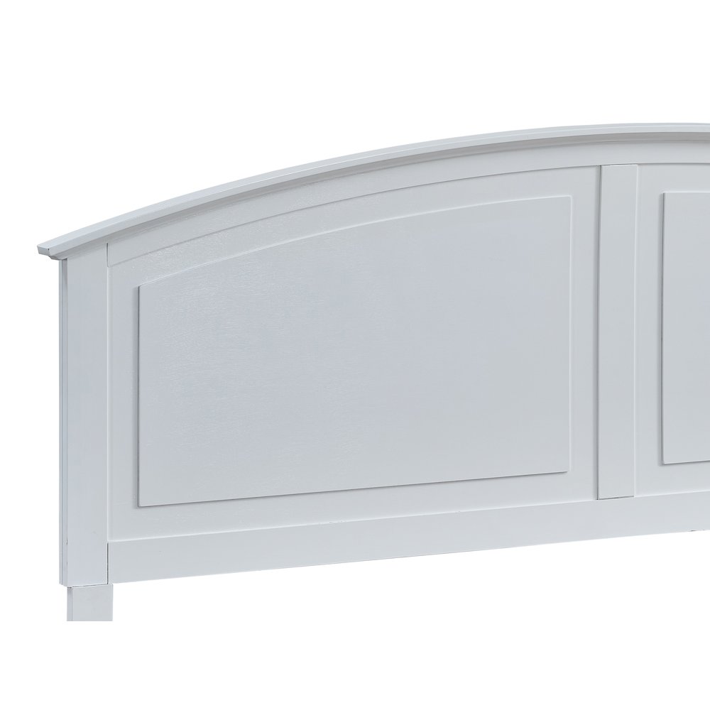 Glory Furniture Hammond King Bed, White Color