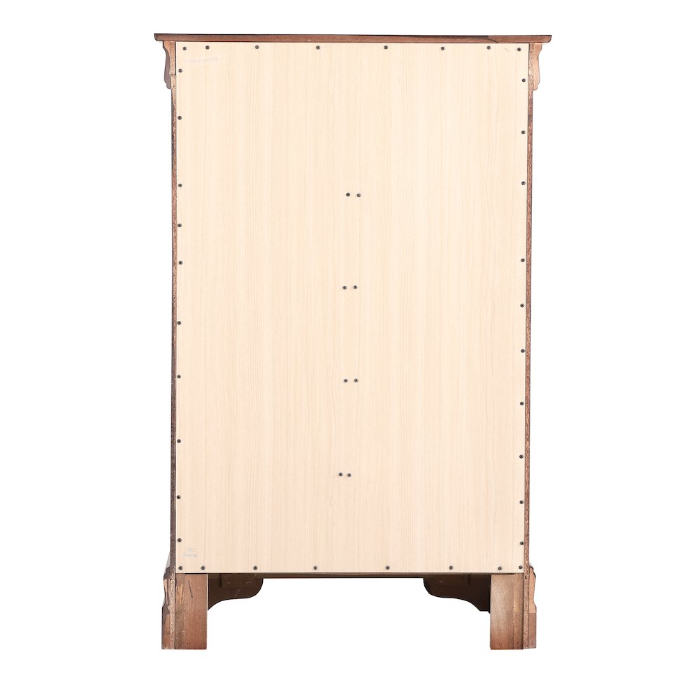 Glory Furniture LouisPhillipe Chest in Cherry Color