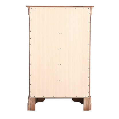 Glory Furniture LouisPhillipe Chest in Cherry Color