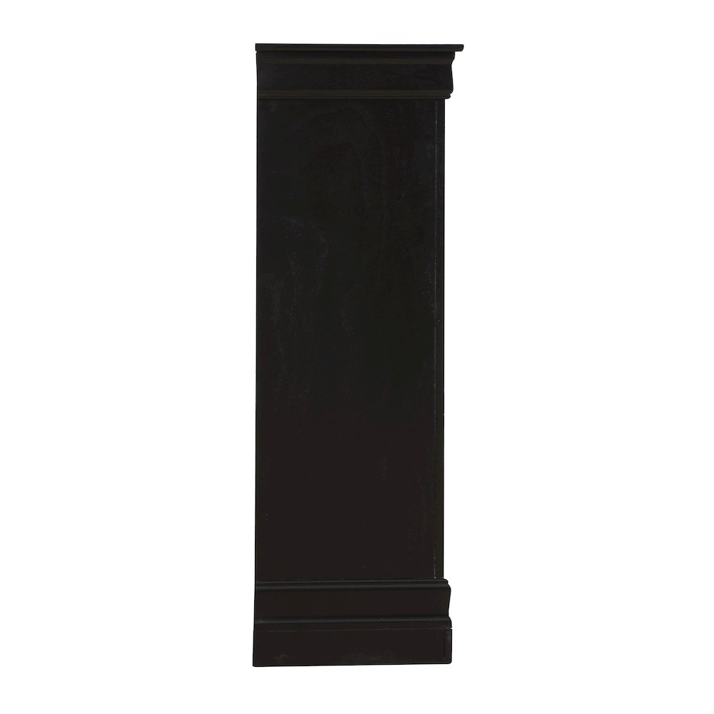 Glory Furniture LouisPhillipe Chest in Black Color