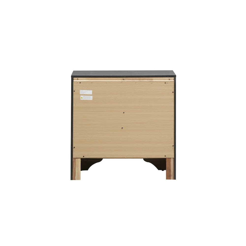 Glory Furniture Madrid Nightstand in Gray Color