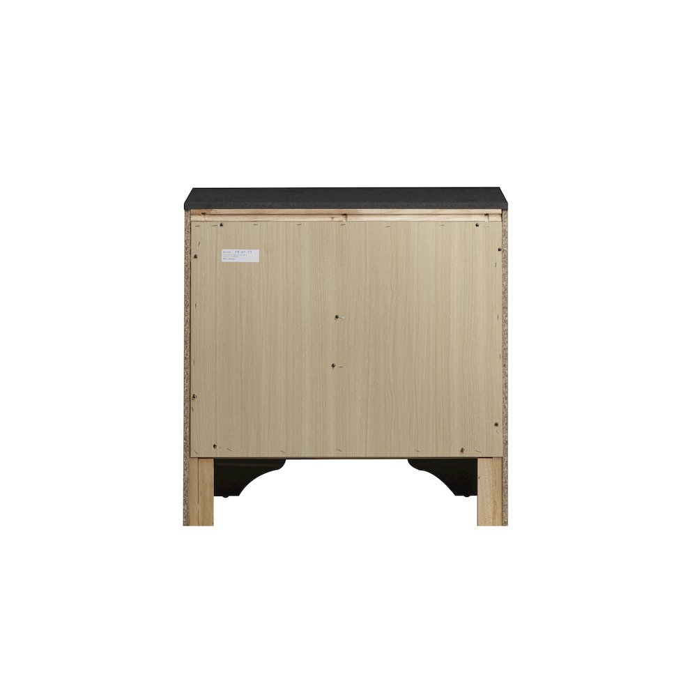 Glory Furniture Madrid Nightstand in Black Color