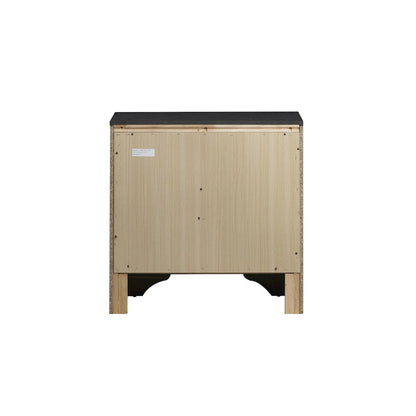 Glory Furniture Madrid Nightstand in Black Color