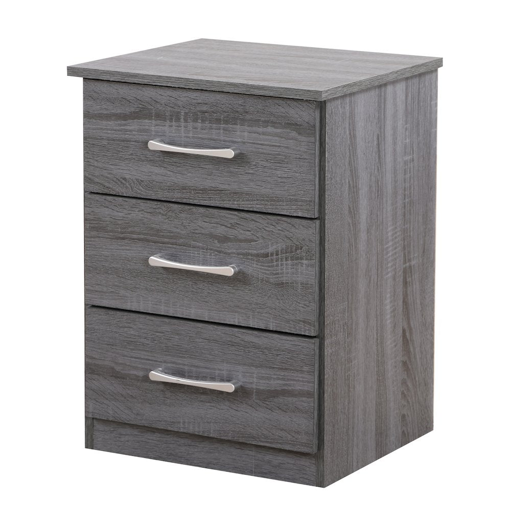 Glory Furniture Boston Nightstand in Gray Color