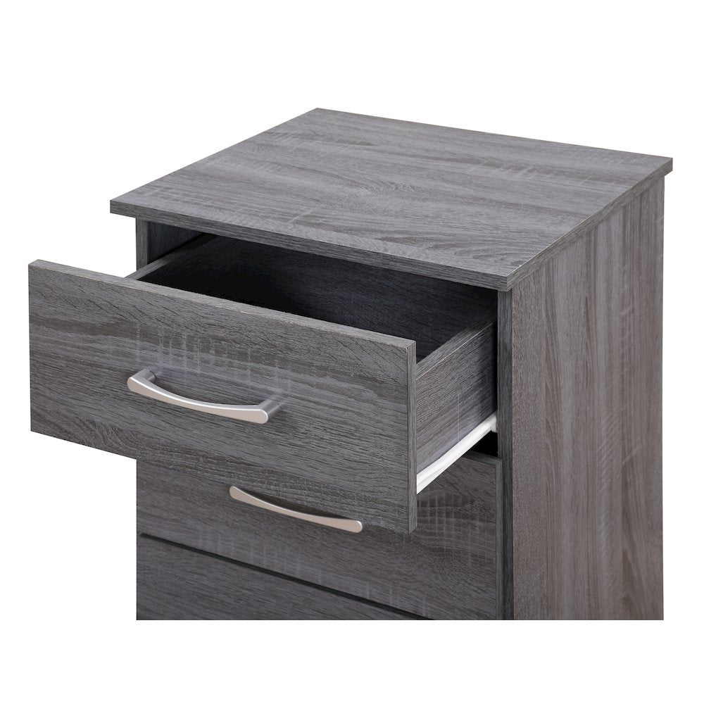 Glory Furniture Boston Nightstand in Gray Color