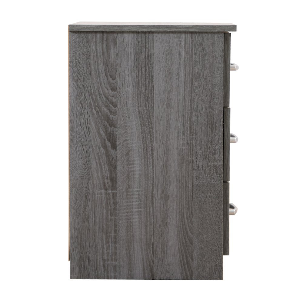 Glory Furniture Boston Nightstand in Gray Color