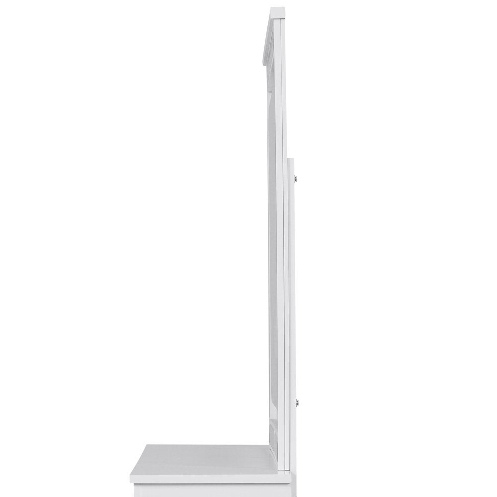 Glory Furniture Livorno Mirror in White Color