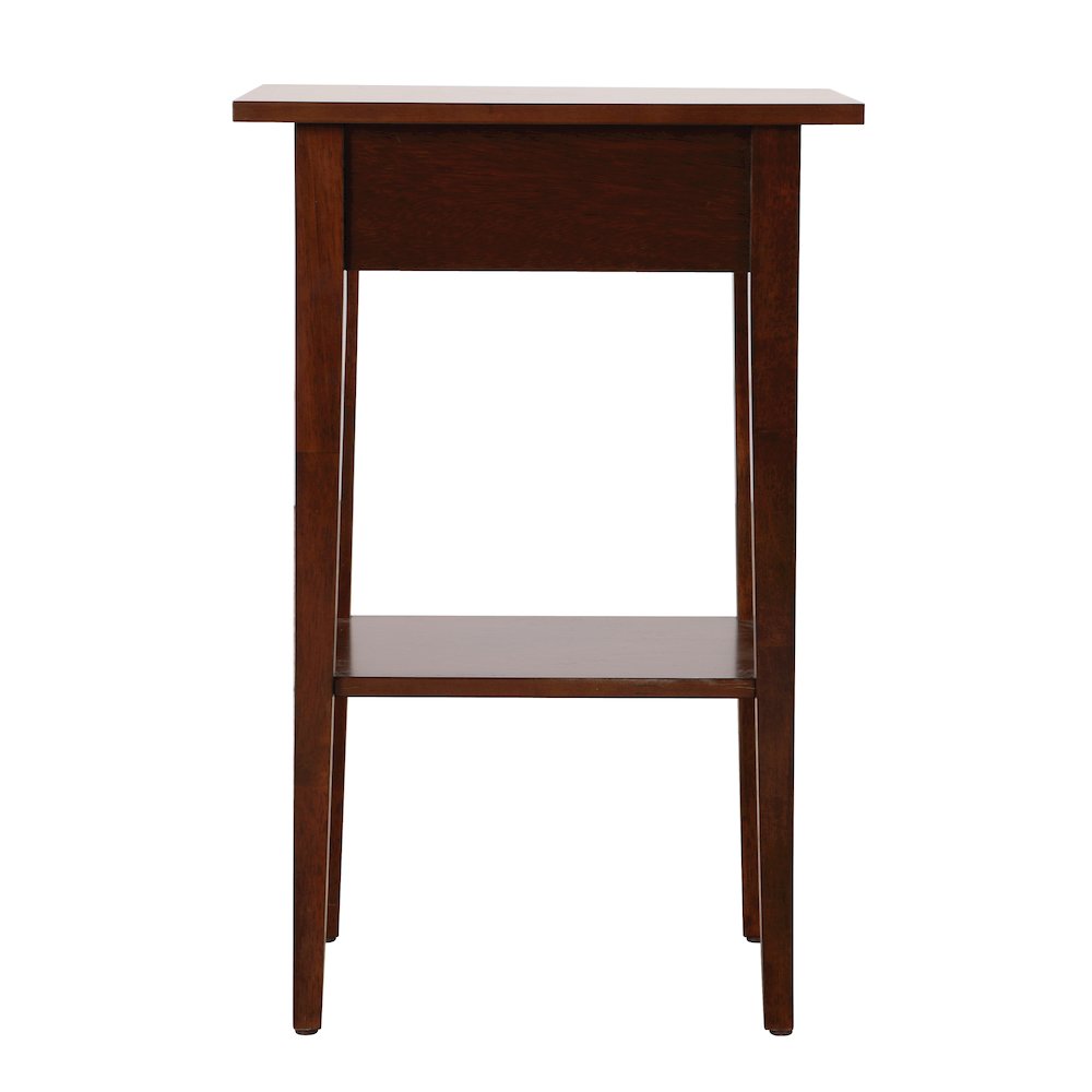 Glory Furniture Dalton Nightstand in Cappuccino Color