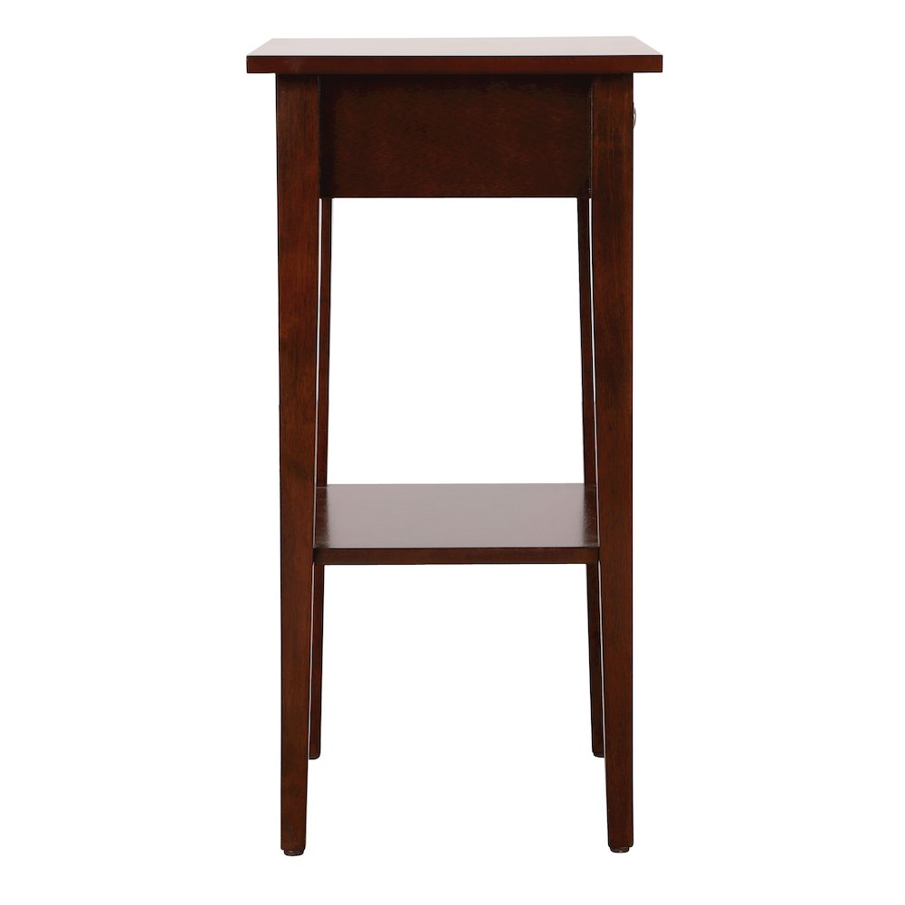 Glory Furniture Dalton Nightstand in Cappuccino Color