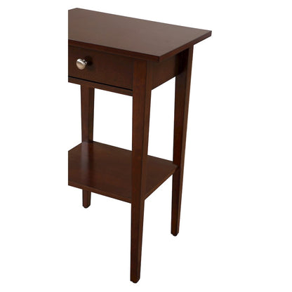 Glory Furniture Dalton Nightstand in Cappuccino Color