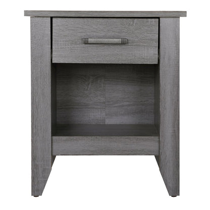 Glory Furniture Lennox Nightstand in Gray Color